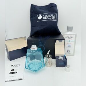 Preowned Origami Bleue Maison Berger - Maison Berger Origami Blue Lamp -